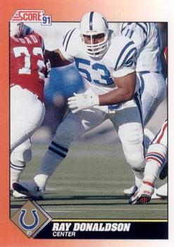 Ray Donaldson Indianapolis Colts 1991 Score NFL #399